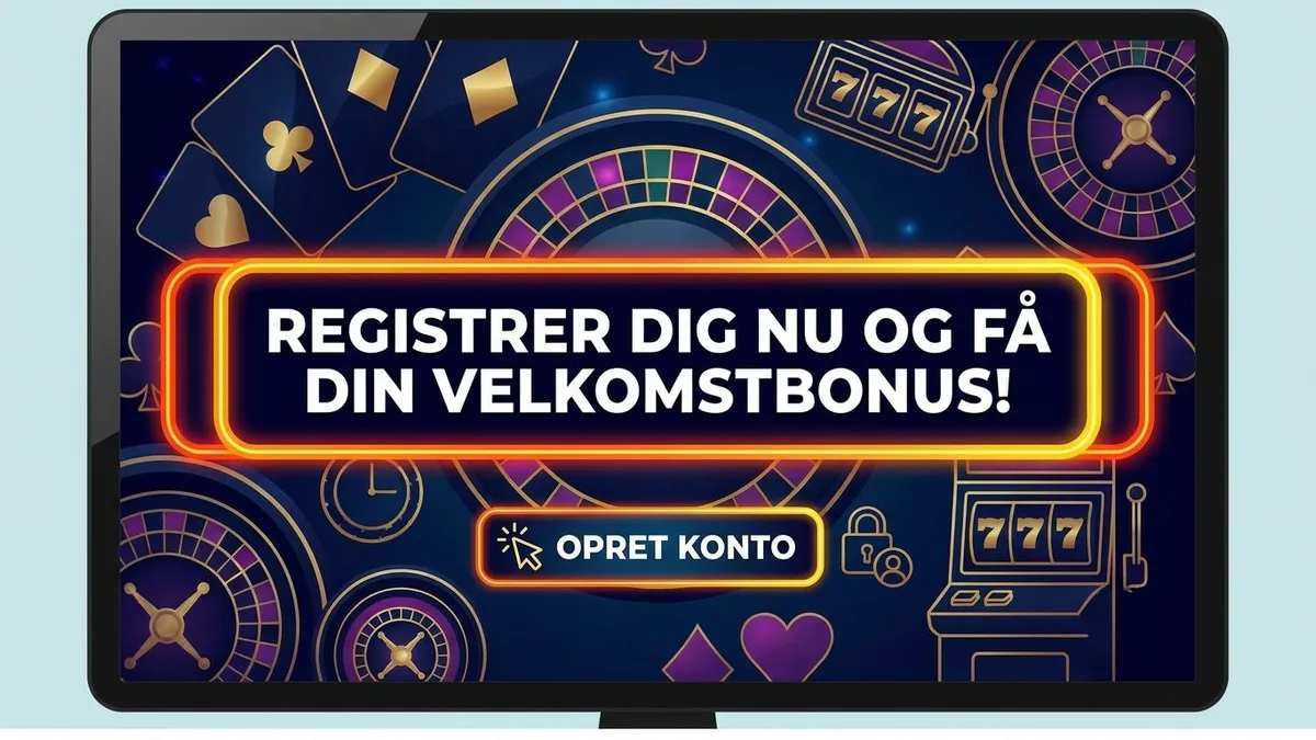 Registrering med bonus